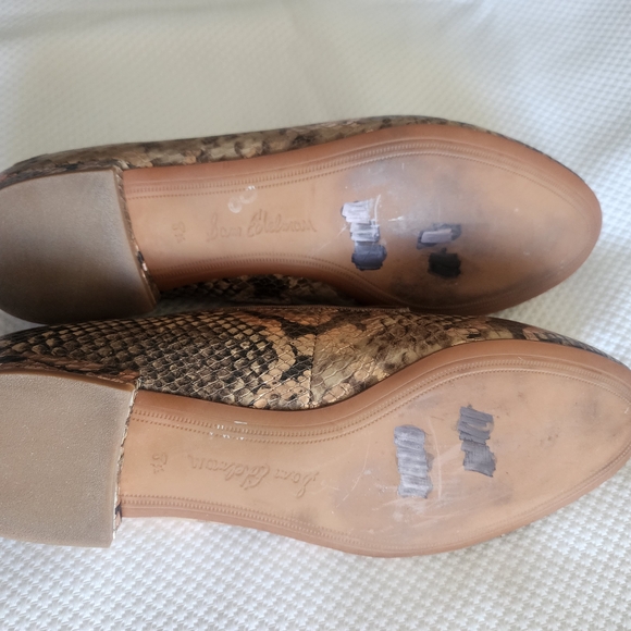 Sam Edelman Women's Snake Print Loafers - Picture 6 of 8